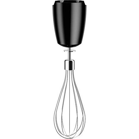 Braun MQS050BK, Accessorio Frusta in acciaio inox per Minipimer con Sistema EasyClick, Lavabile in Lavastoviglie, Parti a Contatto con gli Alimenti Senza BPA, Nero (1/4)