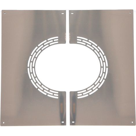 ASTEC Abdeckblende 0 - 30° Hinterlüftung Schornstein Edelstahl Sanierung 8710-113