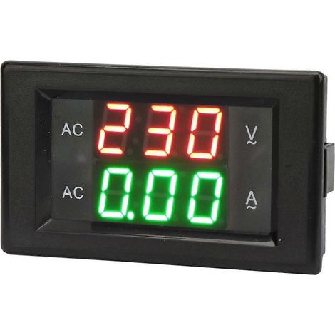 YB4835VA Digitalanzeige AC 500V/50A LED-Amperemeter/Voltmeter