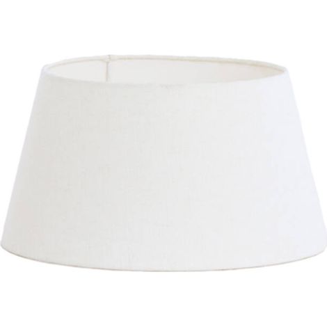 Light & Living - lampenschirm - Livigno - weiß - textil - Ø 35cm