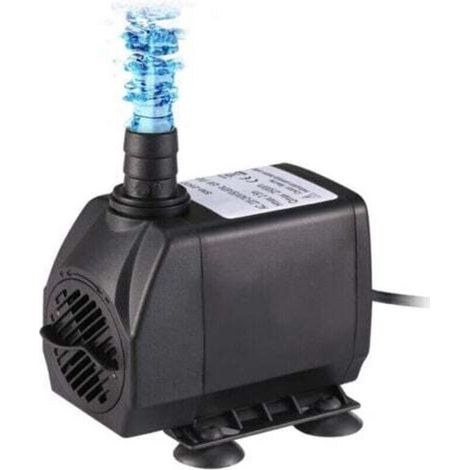 Pompe submersible multifonction 1500 L/h pour aquarium, fontaine ou bassin – silencieuse, étanche et facile à installer (1/5)