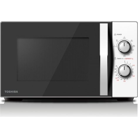 Toshiba MW-MG20P micro-ondes combiné noir blanc 20L (1/3)