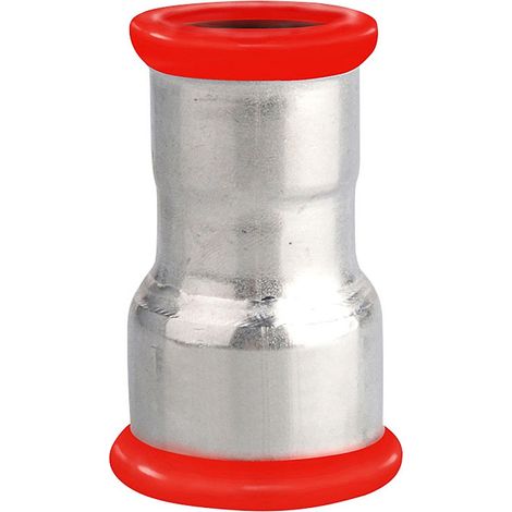 Manchon inÃ©gal Ã©lectrozinguÃ© Ã  sertir SERTIsteel Carbone - Empreinte M Ã˜ 18-15mm
