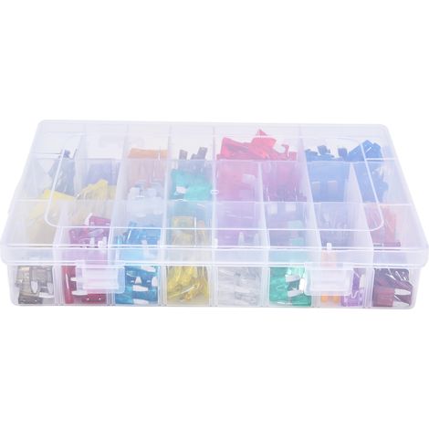 300 Pièces Fusible Lame Auto Standard et Mini 2A‑40A Kit Protection Circuit Véhicule (1/5)