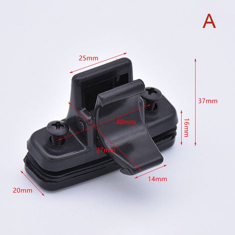 Staffa di bloccaggio a pressione per finestrino della porta dell'escavatore, morsetto da 40 mm per auto - AquaForge (1/5)