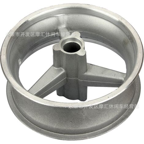 Accessoires pour mini motos, moto sportive deux temps 47-49cc, roue avant 90/65-6,5 pouces avec jantes en acier et aluminium. (1/5)