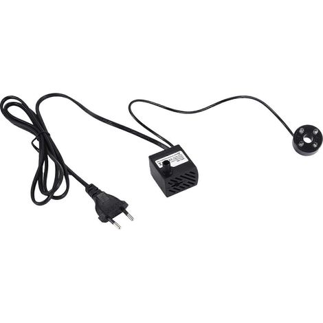 Pompe submersible de 3 watts avec 4 lumières LED, adaptée aux aquariums, fontaines, bassins et aquariums. (1/5)