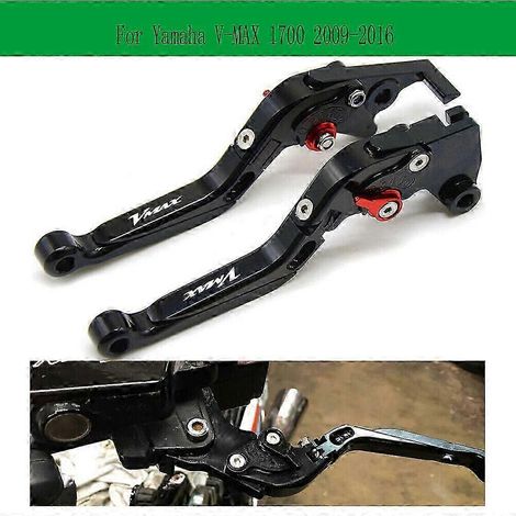 Leviers de frein et d'embrayage extensibles et pliables pour moto Yamaha V-max 1700 09-16 ( )