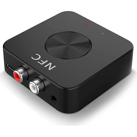 Adaptateur audio Bluetooth 5.0 2 en 1, récepteur NFC pour téléphone portable, émetteur pour casque/ordinateur/TV (1/5)