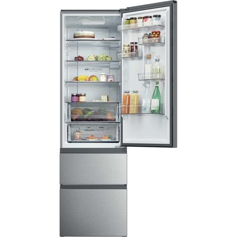 Haier 3D 60 Serie 3 HTR3620CNMG. Capacità netta totale: 414 L. Cerniera porta: Destra, Tipo di display: LED. Classe climatica: SN-T, Emissione acustica: 35 dB. Capacità netta fr... - HAIER HTR3620CNMG