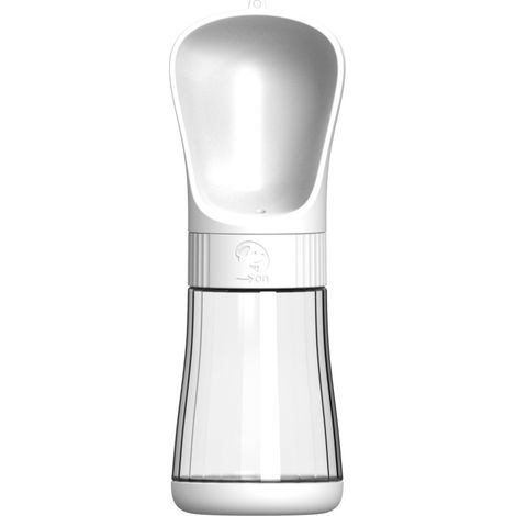 Filiyano-Bouteille d'eau portable pour chiens et chats avec compartiment à nourriture, grande taille (1/5)
