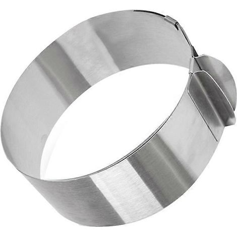 Moule à gâteau rond en acier inoxydable, 15 cm de hauteur (1/5)