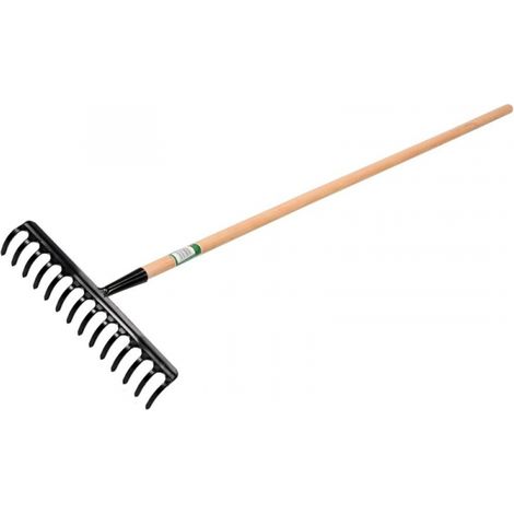Rastrello da giardino 14 punte con manico 35784 flo (1/2)