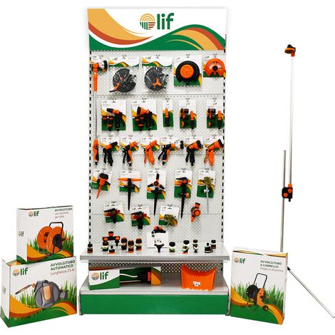 ESPOSITORE DA TERRA 'LIF' cm 100 x 50 x h.200  - LIF