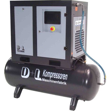 Schraubenkompressor Schraubenverdichter 1300/10/500 11kW Kompressor 1300L 10 bar (1/5)