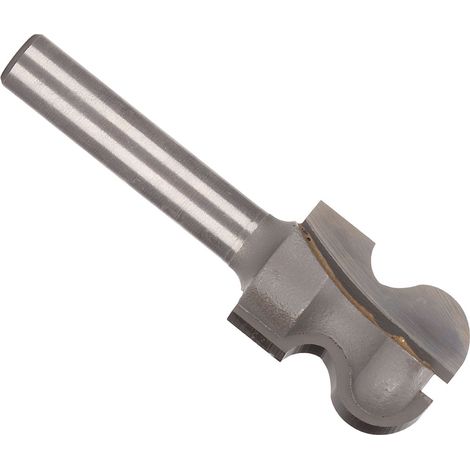 Fraise à tirer pour poignées de tiroir, haute précision de meulage, en carbure haute dureté, queue ronde de 6,35 mm (1/4 po) pour bois de liège, 6,35 x 15,87 mm (1/4 x 5/8 po).