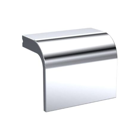 Nuie Chrome 40mm Square Drop Furniture Handle with 32mm Hole Centres - H112 (1/4)