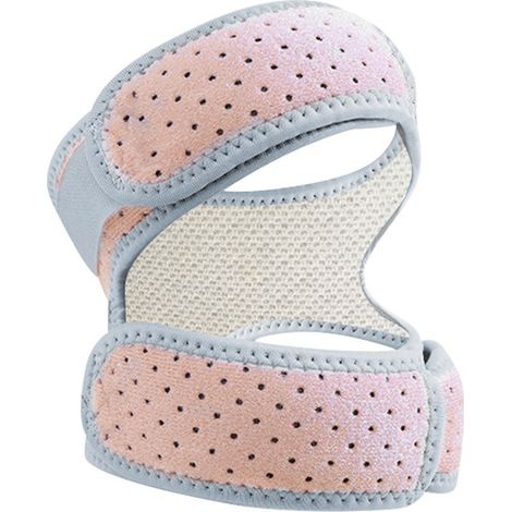 Genouillère De Soutien - Bande De Patella Avec Coussinets En Silicone Double Couche - Pour Course À Pied Football Randonnée - Taille Unique (1/5)