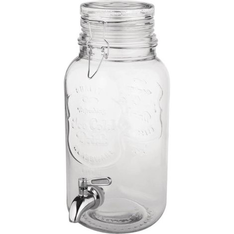 Distributeur de Boisson Professionnel Rétro Fermeture Métallique 3,6 L - Olympia (1/5)