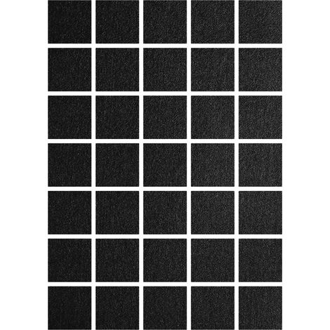 Feltrini autoadesivi 2,5x2,5 cm 35 pezzi