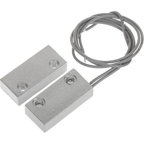 Contact magnétique boîtier métallique pour porte / fenêtre 1pcs - sku 90CA51 (1/2)