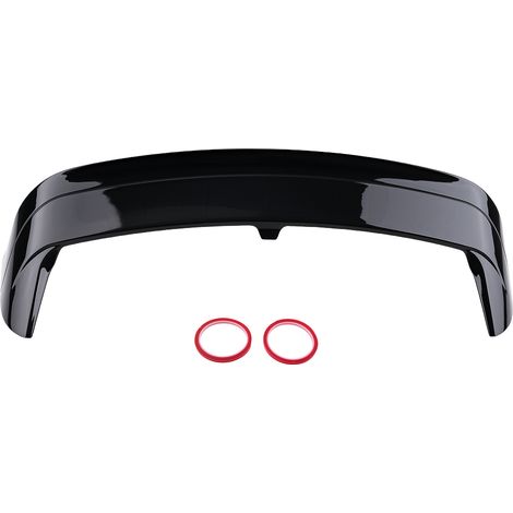 Rear Trunk Spoiler Wing Lip for VW Golf MK8 GTD GTE GTI R Line 2019+ Black (1/5)
