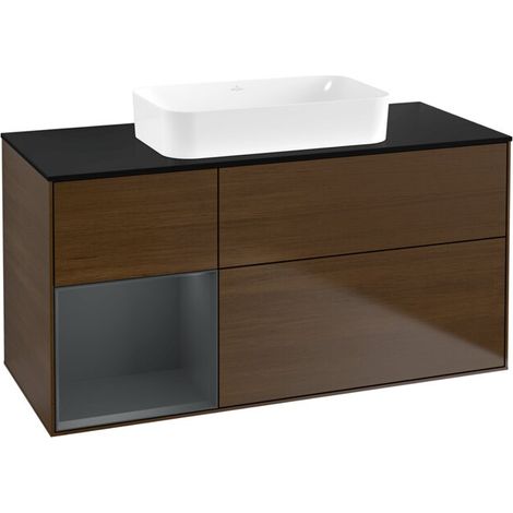 Villeroy & Boch G702HGGN Meuble sous-lavabo Finion G70 (1/2)