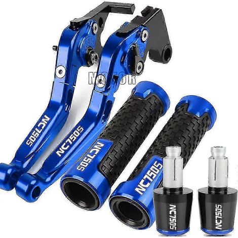 Pièces uniques en aluminium pour moto 2023 : leviers de frein et d'embrayage, poignées de guidon, embouts compatibles avec Honda NC750S, NC750S et NC 750S (2016, 2017-2019). (1/5)