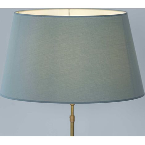 Abat-jour coton gris élégant pour ambiance chaleureuse - gris clair coton élégant (1/3)