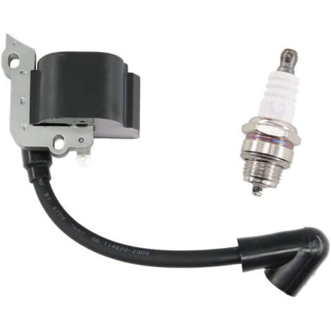 Ignition coil with spark plug 4140 400 1308 suitable for Stihl chainsaws FS38/46/45/55, FC55, HL45, HS45, KM55. (1/5)