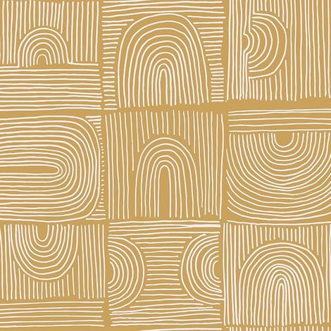 Papier Peint Géométrique Abstrait Arcs Papier Peint Adhesif Mural Chambre Salle de Bain 44,5 cm × 300 cm Papiers Peints Geometrique Graphique Rouleau Adhesif pour Meuble (1/5)