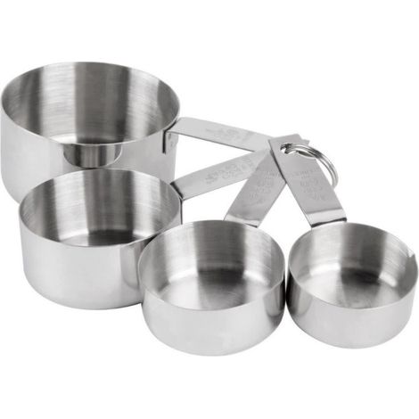 Tablecraft set 4 misurini barman in acciaio inox qualità professionale (1/5)