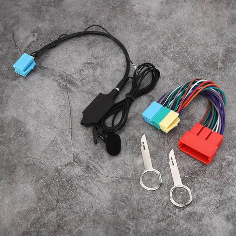 Bluetooth-Audioadapter mit Lautsprecher für Autoradios, passend für A2, A3, 8L, 8P, B5, B6, B7, A6 (1/5)