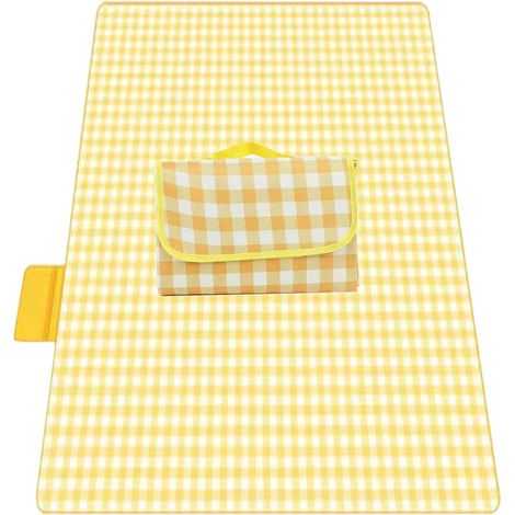 Picnic Blanket - Folding Picnic Blanket- Outdoor Picnic Blanket, Soft Beach Blanket for Holiday Barbecues, Park Camping (1/5)
