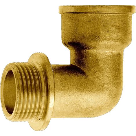 GEKA® Winkelstück 90° Innengewinde 3/4 Zoll x Außengewinde 3/4 Zoll Messing
