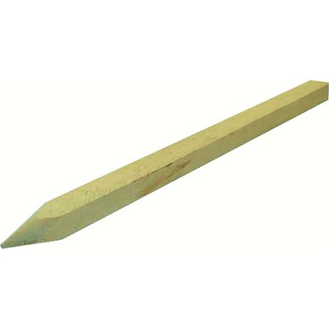 Haemmerlin – Piquet en bois 1m – Section 30x30mm – Pour balisage chantier – Robuste et durable – Applications professionnelles