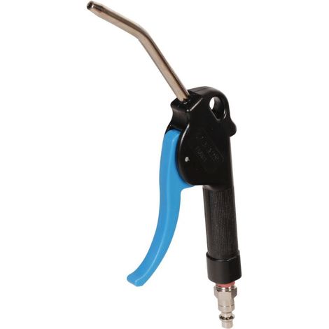 Lacme – Soufflette progressive 110 mm – Bec court coudé et effilé – Corps en POM – Gâchette progressive pour contrôle précis du débit d'air