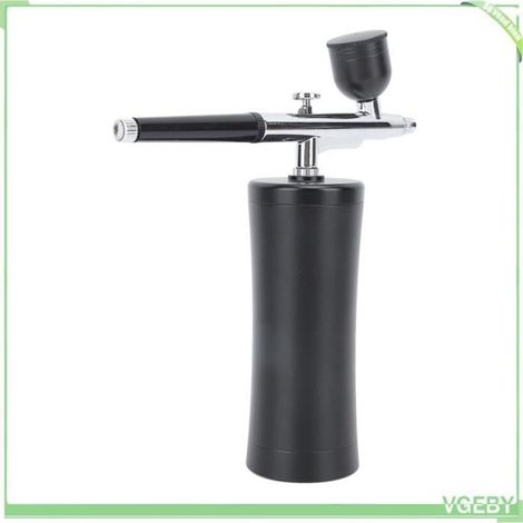 VGEBY kit d'aérographe sans fil Kit D'aérographe électrique 30PSI Maquillage Fil Airbrush Charging USB Set hygiene visage Noir (1/4)