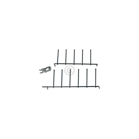 Inserts de panier supérieur compatibles avec Siemens 12004142 Pointes de pliage pour lunettes Lave-vaisselle