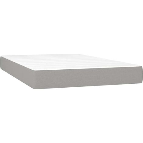 Maison Exclusive - Materasso a Molle Insacchettate Rigidità Media Grigio Chiaro 120x200x20 cm (1/5)