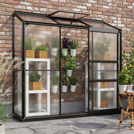 Serra Vitavia Ida 1300 Nero Policarbonato 4mm 69x193 H 182 cm (1/3)