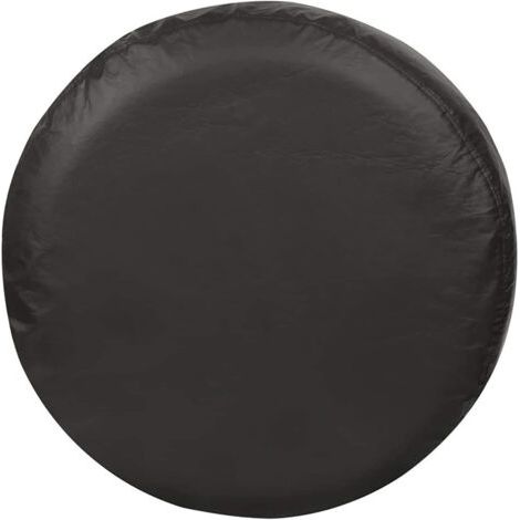 QORVA-13 pouces Housse de pneu de secours Couverture roue pour tout diamètre (22"-24") protection antipoussière imperméable PVC de voiture