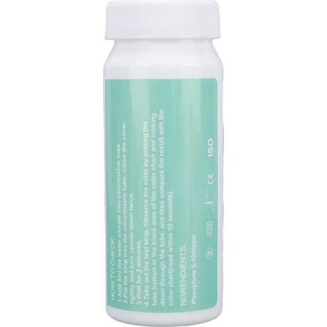 Bandes Réactives pour Test de Phosphate PO4 – 50 Unités, Détection Rapide et Précise pour Piscine, Aquarium et Eau Potable (1/4)