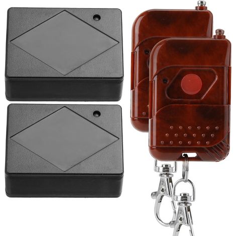 Télécommande sans fil 2V2 Kit Émetteur Récepteur Interrupteur pour Système de Contrôle d'Accès de Porte (1/5)