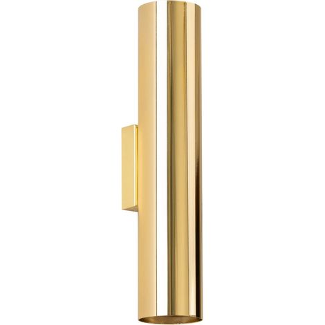 Aplique de pared Vaza dorado pulido, 2 luces (1/5)