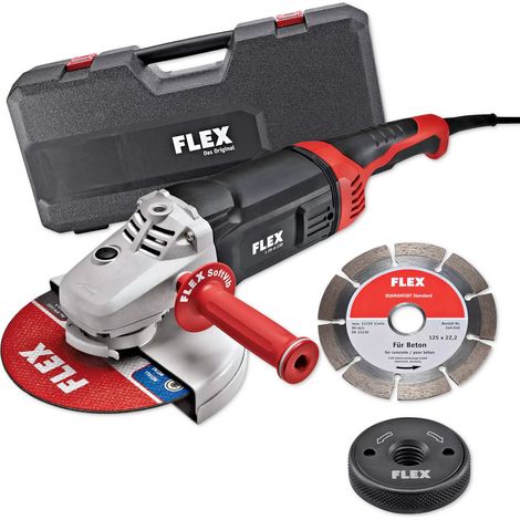FLEX Winkelschleifer 230mm 2600W L26-6 230 TK-S Diamantjet Diamantscheibe 466239 (1/5)