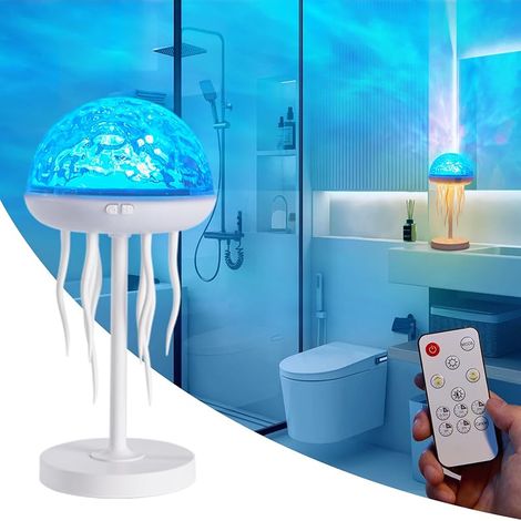 Projecteur de ciel étoilé à LED, lampe avec 16 effets d'éclairage, lampe de projection de lumière boréale, lampe océan pour enfants (1/5)