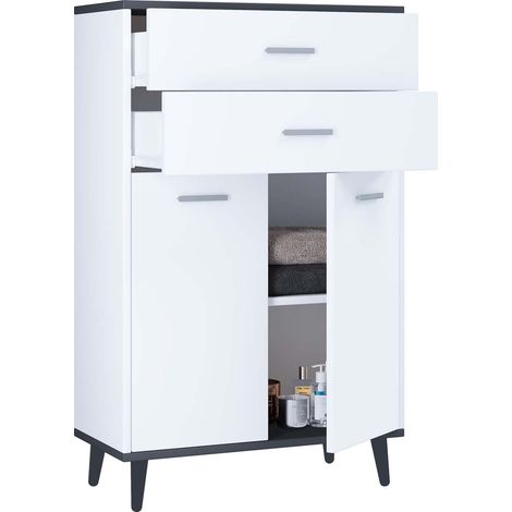 Bois Highboard commode Lindas 97x60x28 - VCM (1/3)