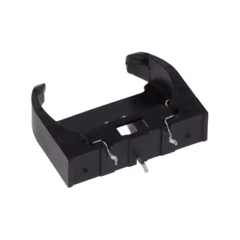 Porte-pile 1 x RS PRO CR2032, raccordement Traversant