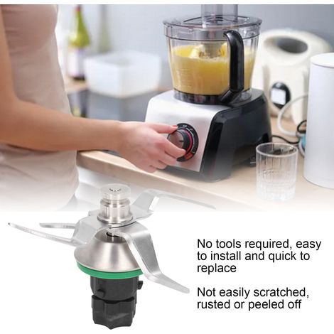 Ortviai Lame de mixeur universelle pour Thermomix TM5 et TM6 – Acier inoxydable, résistante et lavable au lave-vaisselle (1/4)